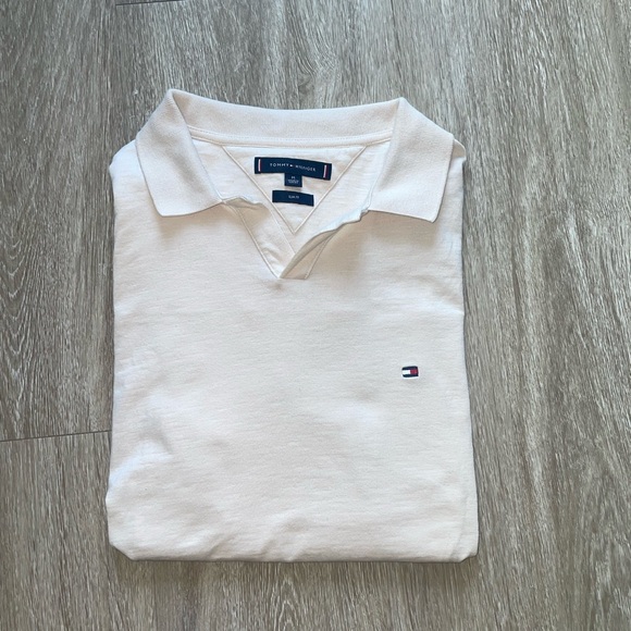 Tommy Hilfiger Pique Collard Polo Old Money Men’s Medium - Picture 2 of 11